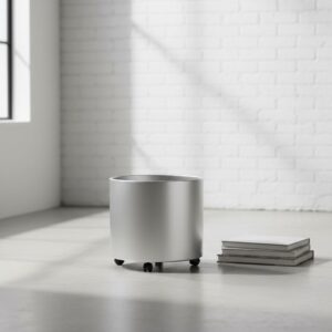 Round Solid Planter