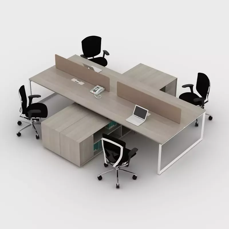 Modern 4 Seater with Cabinet - Image 4