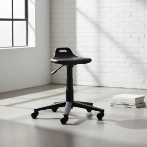 Industrial Saddle Chair
